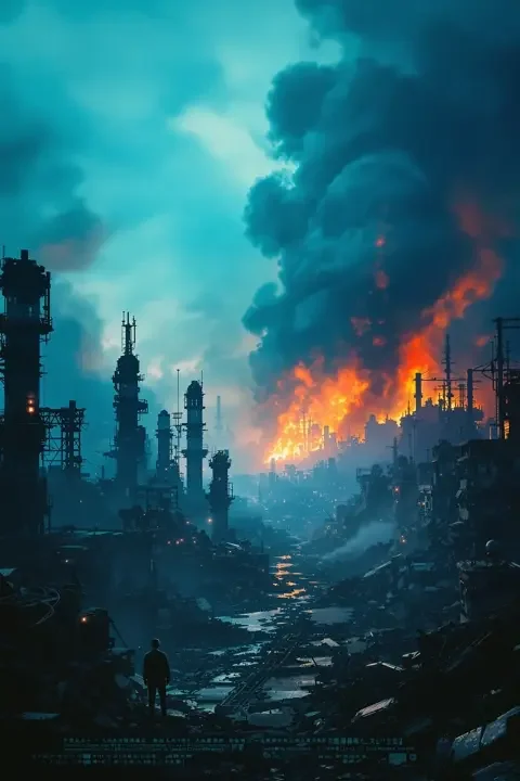 灰烬之城海报封面，灾难科幻，2026年中国大陆电影