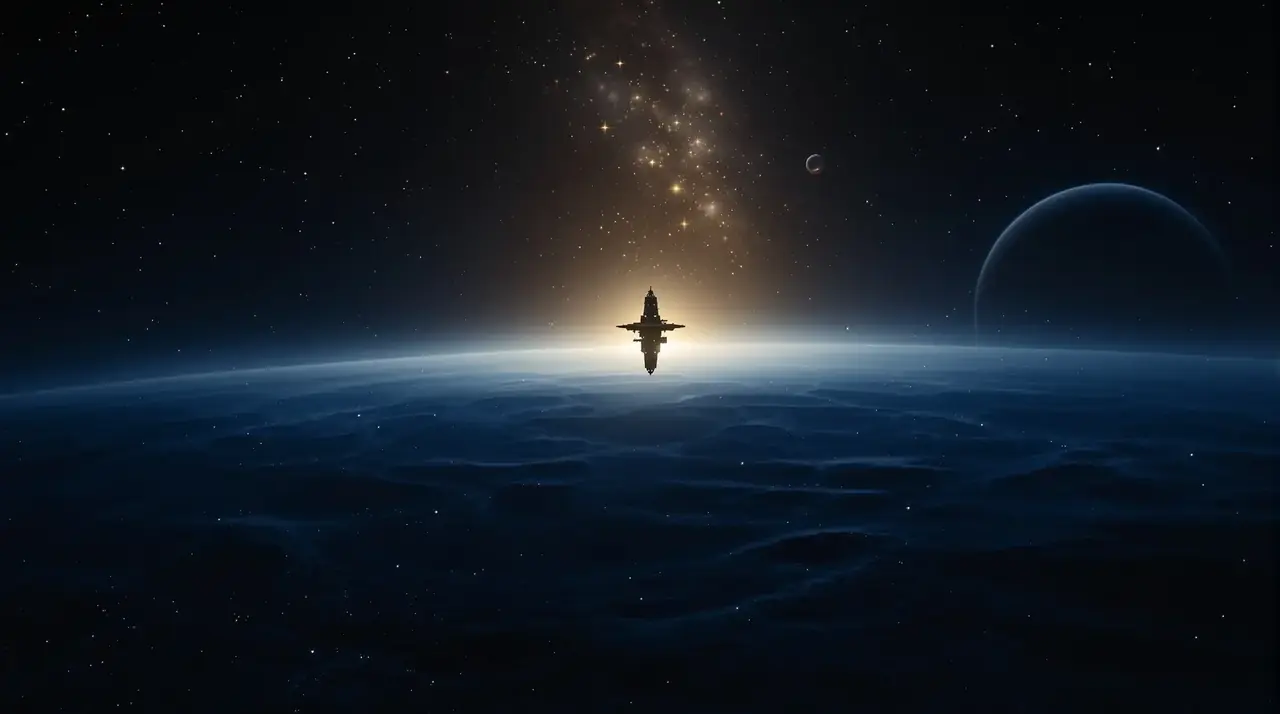 星河彼岸影视剧照，在光污染的城市尽头，寻找消失的星辰